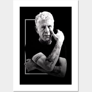 anthony bourdain Posters and Art